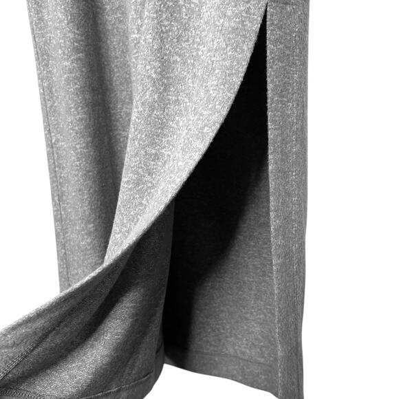 DAILY PRACTICE Draped Cowl Neck Midi Dress in Gray Women’s XXS - Picture 9 of 16